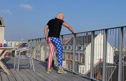 Mine Stars and Stripes tights ser stadig helt nye ud.