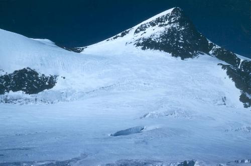 Ulrichshorn set fra toppen af Hohbalmgraten (3625m) den 15.10.89