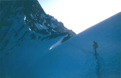 On the South Ridge of Dent Blanche