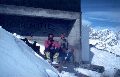 Hörnlihütte er udgangspunkt for de fleste bestigninger af Matterhorn, sommer såvel som vinter.