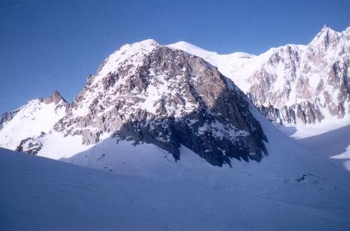 Aiguille de Toule set fra omegnen af Col des Flambeaux