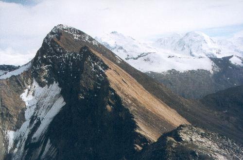 Oberrothorn set fra Bösentrift sydtop (3244m) den 19.08.84